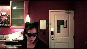 www.knottydamsels.com - Samantha Grace: CatDamsel Caught Stealing thumbnail